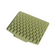 thumbnail image 3 of Tapete de silicona para secar platos, resistente al calor, para debajo del fregadero y el refrigerador. Verde, 3 of 9