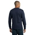 thumbnail image 2 of PC55LS Port & Company Long Sleeve 50/50 Cotton/Poly T-Shirt Men's Tee-Shirt, 2 of 2