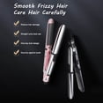 thumbnail image 4 of Graflsoa Compact Dual-Purpose Styler: Mini Straightener & Curler with Adjustable Temperature, Pink (US Standard), 4 of 6