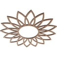 thumbnail image 2 of 18"OD x 6 1/4"ID x 3/8"T Daisy Wood Fretwork Pierced Ceiling Medallion, Wood (Paint Grade), 2 of 3