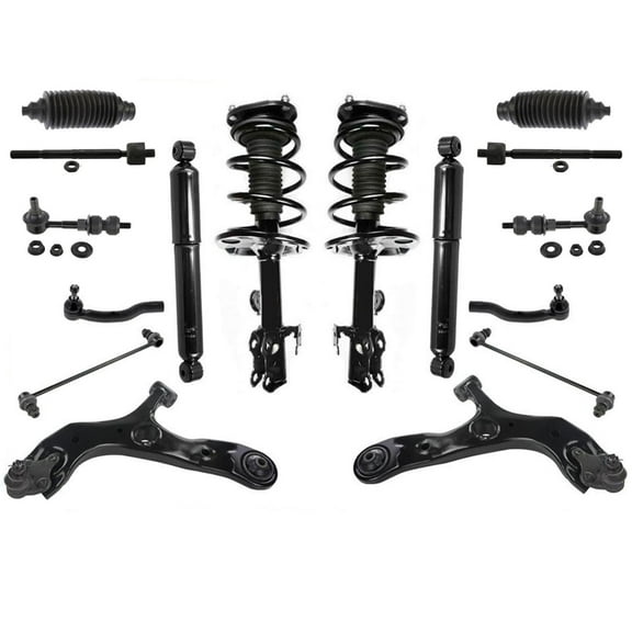 Front & Rear Suspension & Chassis 16Pcs for Toyota Rav4 6 Speed Automatic 13-18