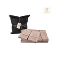thumbnail image 2 of Juego de Sábanas Queen Size 2800 Hilos Extra Suave Premium Textura Rayada Soft Nature, 2 of 5