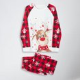 thumbnail image 1 of Disfraz Premium Famille à manches longues haut pantalon décontracté Elk imprimé tenue de nuit (rouge XL papa) Kuymtek Rojo T XL para Unisex, 1 of 9