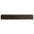 thumbnail image 2 of 60 in. Solid Timber Dark Chocolate Fireplace Mantel, 2 of 8