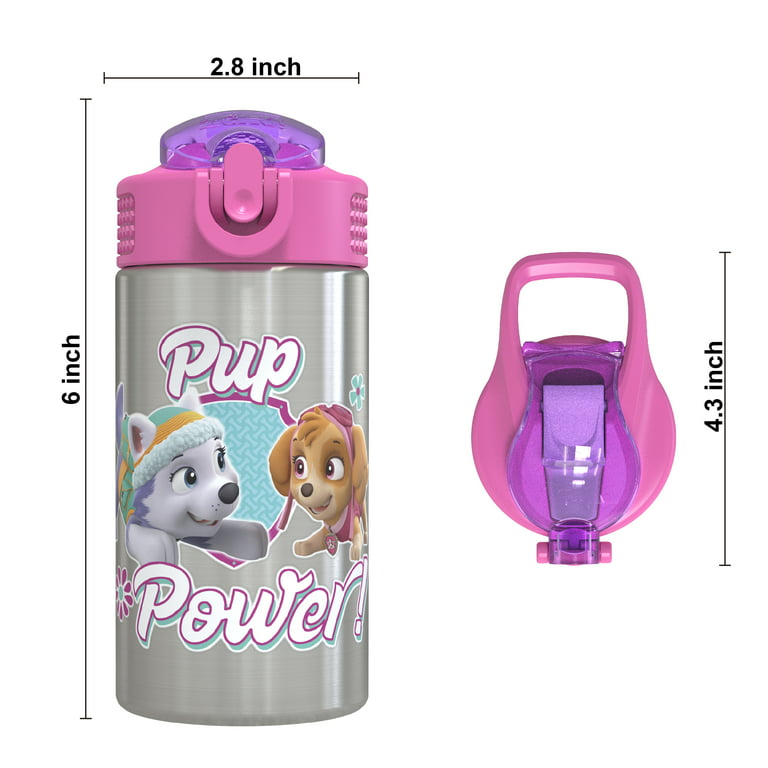 Paw Patrol Aluminum Water Bottle Pink
