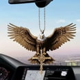 thumbnail image 2 of Car Charm Car Hanging Ornament Rearview Accessories Acrylic And Hanging Ornament For Car And Home String Garland Hanging Water Garden Stained Glass Table Decorations for Party Decorative Easter Eggs, 2 of 4