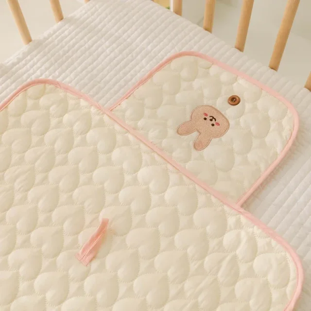 Cambiador de pañales portátil plegable para bebé, alfombrilla de orina impermeable para recién nacido, funda para cambio de cama Simple