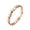 Rose Gold, variant on Love Heart Rings for Women Tiny Stackable Band 3mm Pinky Silver Rose Gold Plated Promise Statement Stainless Steel Dainty Cute Simple Gifts Jewelry Silver Size 5