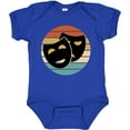 thumbnail image 3 of Inktastic Theater Masks Acting Retro Sunset Boys or Girls Baby Bodysuit, 3 of 5