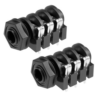 3.5 mm Audio Jack Connector PCB Mount Female Socket 8Pin PJ-393