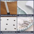 thumbnail image 4 of RKSTN Iron Ironing Board Tabletop Ironing Board Small Ironing Board with Iron Folding Iron Board Extra Thick Cover Portable Tabletop Ironing Board with Nonslip Feet, 4 of 5