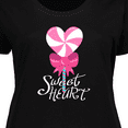 thumbnail image 4 of Inktastic Sweetheart-Valentine Lollipop Women's Plus Size T-Shirt, 4 of 5
