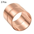 thumbnail image 3 of Uxcell Straight Copper Coupling Fittings, 1.5 Inch ID Welding Joint for HVAC Air Conditioner, Pack of 2, 3 of 5