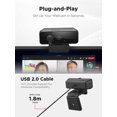 thumbnail image 4 of Webcam Lenovo 310 FHD 1080p 30FPS USB Privacy Shutter, 4 of 7