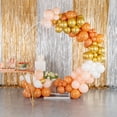 thumbnail image 4 of Restaurantware-Balloonify Balloon Garland Set, 1 Party Decoration Kit - 143 Balloons, With Chain, Brown, White, & Gold Latex Balloon Arch Kit, Includes Glue Dots, 4 of 10