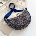 thumbnail image 2 of Bolso Media Luna Monedero de axila para mujer, correa ajustable, bolso de viaje, bolso informal para mujeres y niñas, 2 of 5