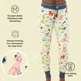 thumbnail image 6 of Ruff Night LazyOne Women's Leggings and Tees, Pajama Separates, Cozy Loungewear for Women, Dogs (Large), 6 of 7