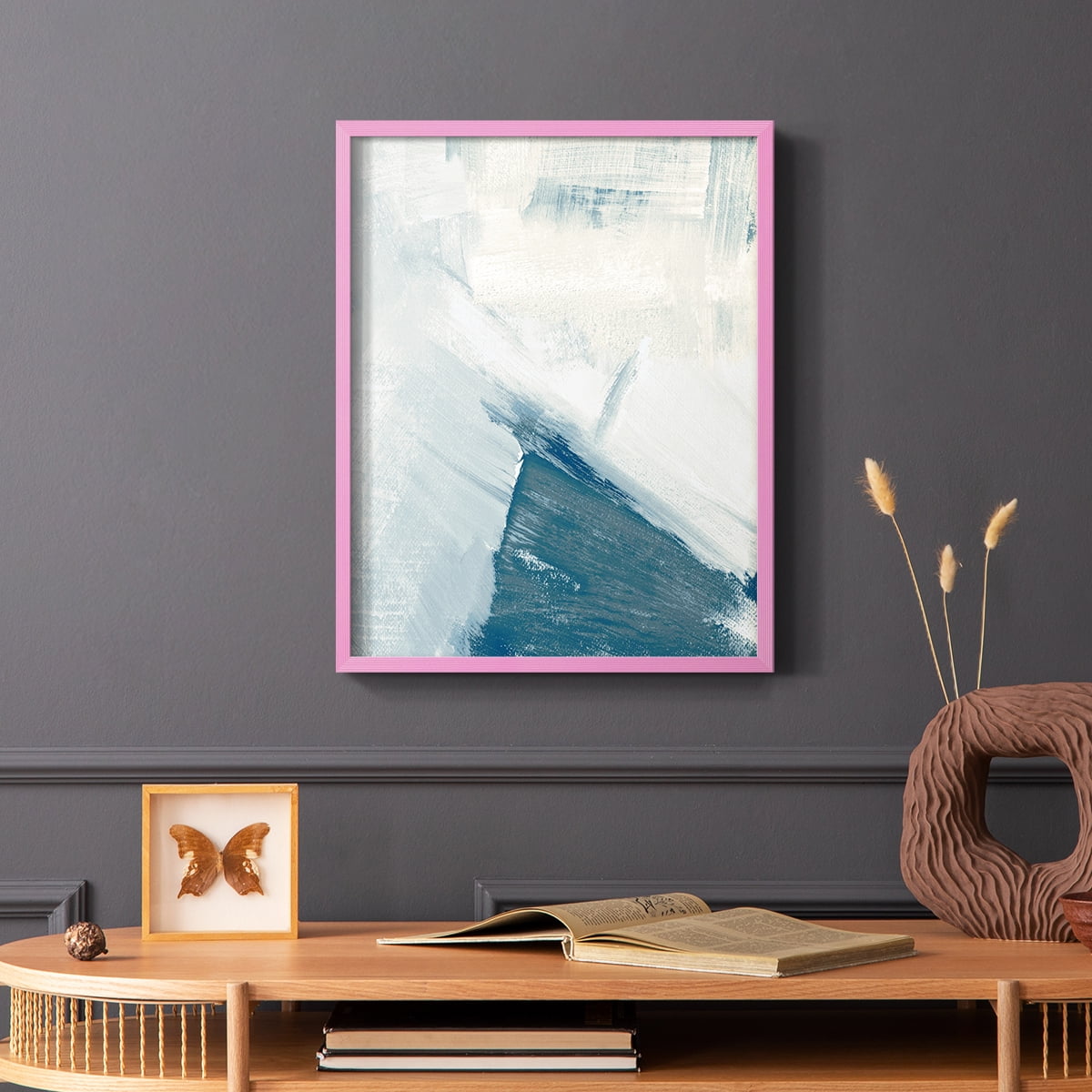 Wind Blown I Framed Print - Solid Wood in Single Picture Frame Solid Wood 2 Framed Print