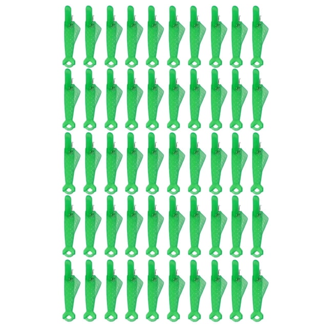 Fish Mouth Sewing Machine Needle Threader, Automatic Sewing Needle Threader, Simple Needle Threader Tool, Quick Sewing Machine Cycle Simple Needle Threader Tool (Green/5 Pcs) 0.31x1.22"