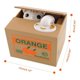 thumbnail image 2 of Matsuzay Dibujos animados Automático Robo Dinero Banco Monedas Caja de ahorro de animales Cents Olla de almacenamiento electrónico Decoración del hogar uno, 2 of 6