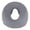 Gray, variant on Rupoun Salon Massage Face Pillow Ergonomic Contoured Face Down Cushion for Beauty Bed Gray (10.63 in / 27 cm)