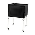 thumbnail image 4 of Vsenkes Rolling Sports Ball Cart Convenient Ball Storage Bin for Football Toy Garage Black, 4 of 9