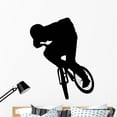 thumbnail image 1 of Bmx Wall Decal Sticker, Wallmonkeys Peel & Stick Vinyl Graphic (48 in H x 38 in W), 1 of 4