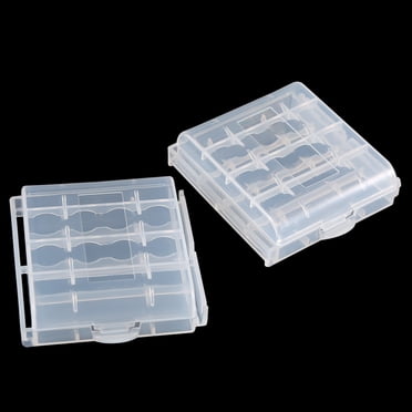 10-Pack AA/AAA Battery Storage Cases – Multicolor Plastic Holders, Compact Organizer For Home, Travel, Camping