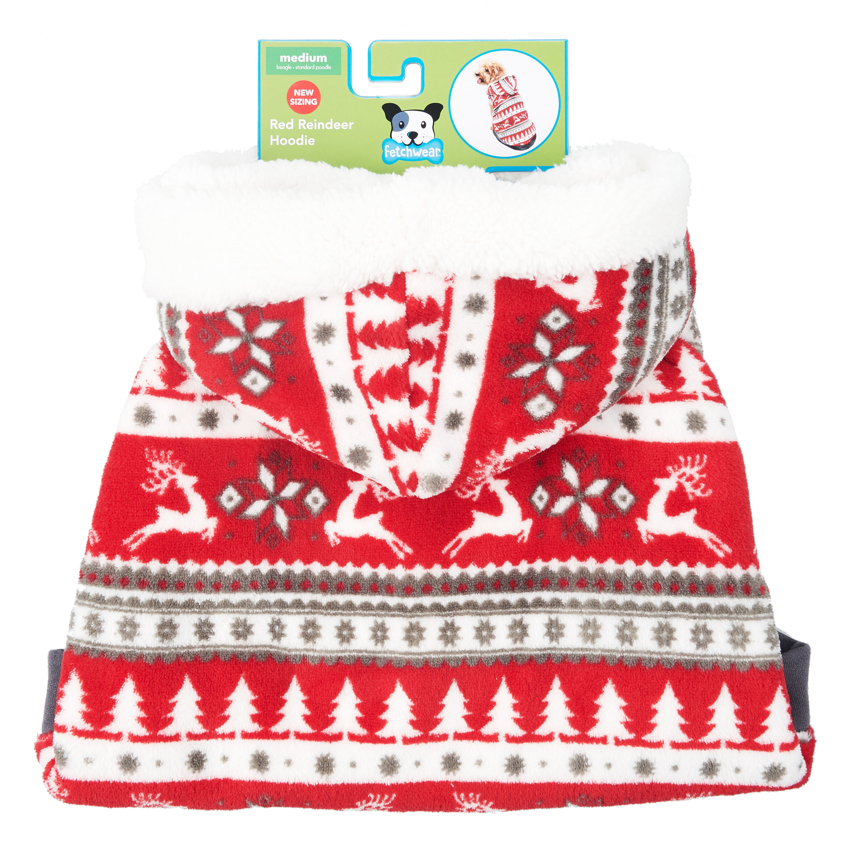 fetchwear dog fleece hoodie