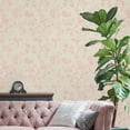 thumbnail image 2 of Laura Ashley Oriental Garden Pearlescent Chalk Pink Wallpaper, 2 of 5
