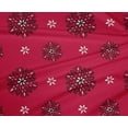 thumbnail image 4 of oneOone Polyester Lycra Fabric Floral Block Printed Craft Fabric BTY 56 Inch Wide, 4 of 4