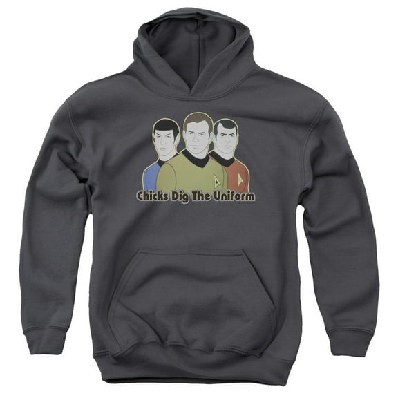 Star Trek - Dig It - Youth Hooded Sweatshirt - Small