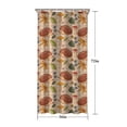 thumbnail image 5 of Cute Hedgehog Floral Pattern Shower Curtain 36"x72" ,Bathroom Decorative Shower Curtains Set with 12 Hooks,Modern Waterproof Washable Shower Curtain, 5 of 6