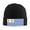 Black, variant on Uruguay Flag Beanie Hat Knit Hat Skull Cap for Men Women Winter Hat Red