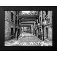 thumbnail image 2 of Frank, Assaf 14x12 Black Modern Framed Museum Art Print Titled - Narrow road in London, 2 of 5