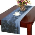 thumbnail image 1 of BSDHOME Night Park And Snowflakes Cotton Linen Table Runner 16x72 Inches, 1 of 4
