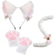 thumbnail image 4 of Lindos accesorios de cosplay de gato de dibujos animados, aro para el pelo con orejas de gato, guantes con garras de gato, accesorios de cola de gato, lindo conjunto, fácil de usar, estilo, 4 of 6