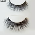 thumbnail image 2 of Visland 3 Pairs 3D False Eyelashes Cross Natural Long Eye Lashes Makeup Cosmetic tool, 2 of 3