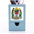 thumbnail image 1 of Tanzania Africa National Emblem Desk Supplies Organizer Pen Holder Card, 1 of 3