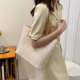 thumbnail image 4 of Sywqhk Bolso De Hombro De Paja Para Mujer Bolsos Grandes Casuales De Pu De Verano (Beige Tejido) Sywqhk Para estrenar, 4 of 9