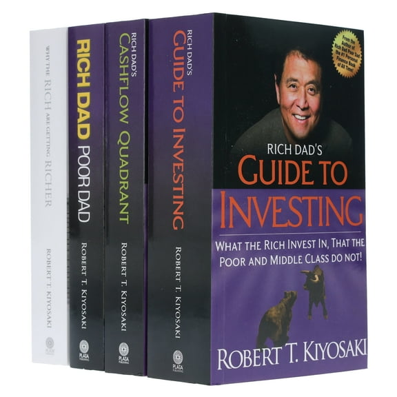 Rich Dad's Collection By Robert T. Kiyosaki: 4 Books Set - Non Fiction - Paperback