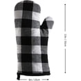 thumbnail image 5 of Oven Mitts and Potholders BBQ Gloves-Oven Mitts and Pot Holders with Recycled Infill Silicone Non-Slip Cooking Gloves for Cooking Baking Grilling (4-Piece Set,Yellow), 5 of 7