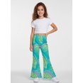 thumbnail image 4 of Girls Flare Pants, Girls Flared Bell Bottom Pants, Wide Leg Casual Trousers for Girls Ages 3-13Y, Comfortable All Season Girls Pants, 4 of 6