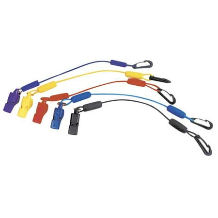- WPS Floating Whistle w/Lanyard Blue LVW-17 BLUE