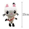 thumbnail image 3 of Casa de muñecas Gabby de 25cm, juguete de peluche de dibujos animados, sirena, gato, sirena, regalo de Navidad para niños, 7 piezas, 3 of 6