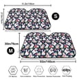 thumbnail image 3 of Daiia Rabbit And Rose Windshield Sun Shade for Car SUV Truck (Medium ), Car Sun Shade Windshield, Car Shades for Front Windows, Sunshade for Car Windshield, 3 of 7