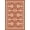 Orange, Pattern 11, variant on ODIKA 4'x6' Gray Natural Geometric Slate Modern Washable Area Rug Contemporary Minimalist Motifs with Dotted for Home Office, Under Desk, Non-Slip Chair-Friendly, Flatwoven