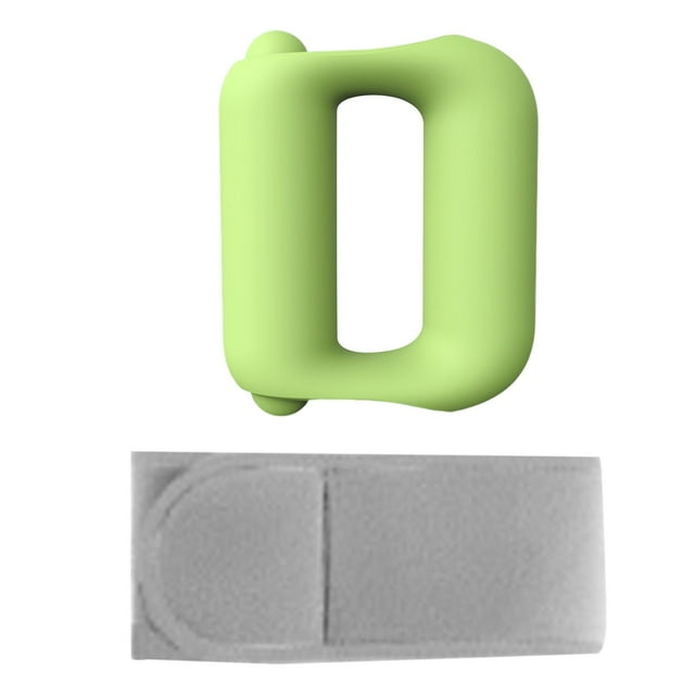 Masajeador de tejido profundo con anillo de masaje eléctrico de 5 velocidades para cintura y abdomen. Verde
