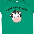 thumbnail image 4 of Inktastic Cow You Doin'? Cute Cow Boys or Girls Baby Bodysuit, 4 of 5