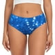 thumbnail image 1 of Fotbe A Blue Glitter Calzones Estampados para Mujer – Ropa Interior de Algodón, Cómoda, Suave y Elástica-4X-Large, 1 of 6